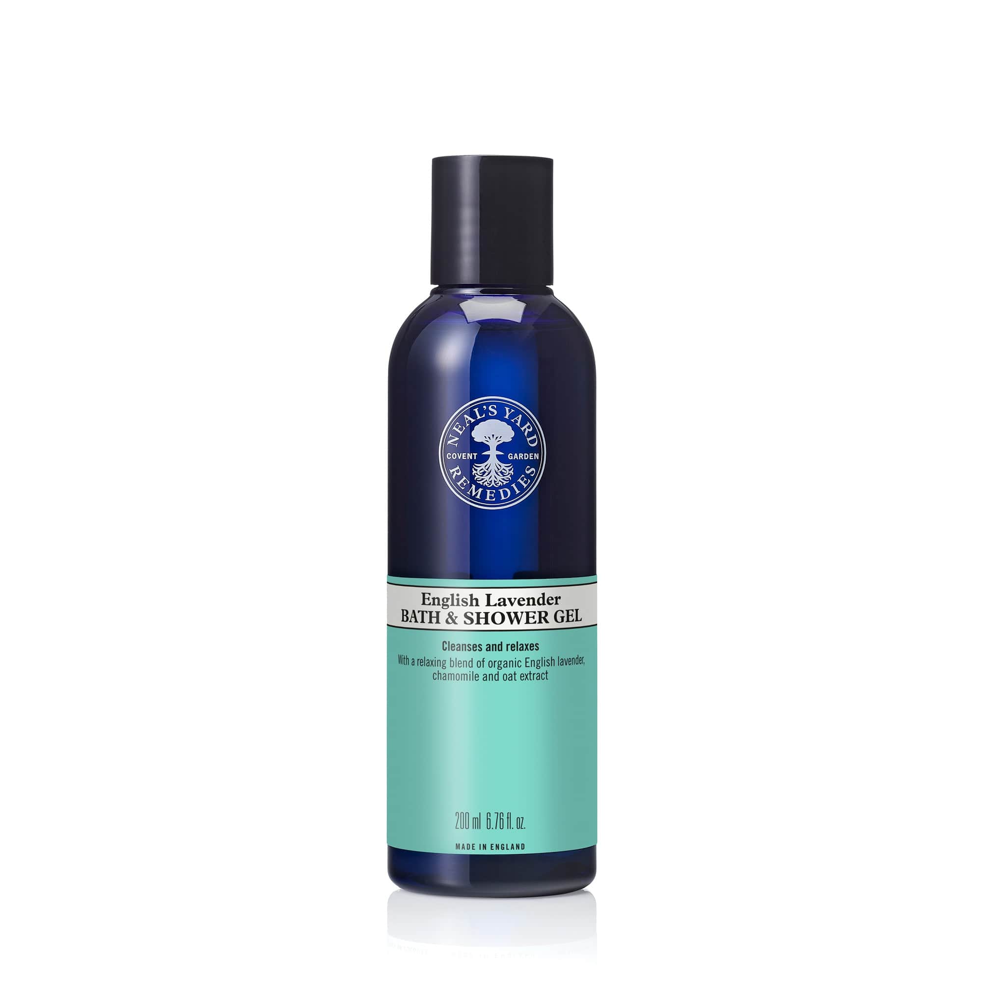 English Lavender Bath and Shower Gel 200ml - Neal's Yard Remedies