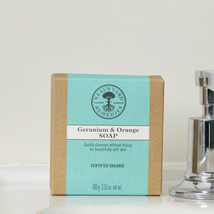 Neal's Yard Remedies Bodycare Geranium & Orange Soap 100g