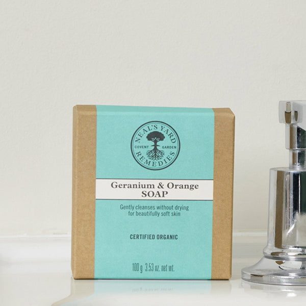 Neal's Yard Remedies Bodycare Geranium & Orange Soap 100g