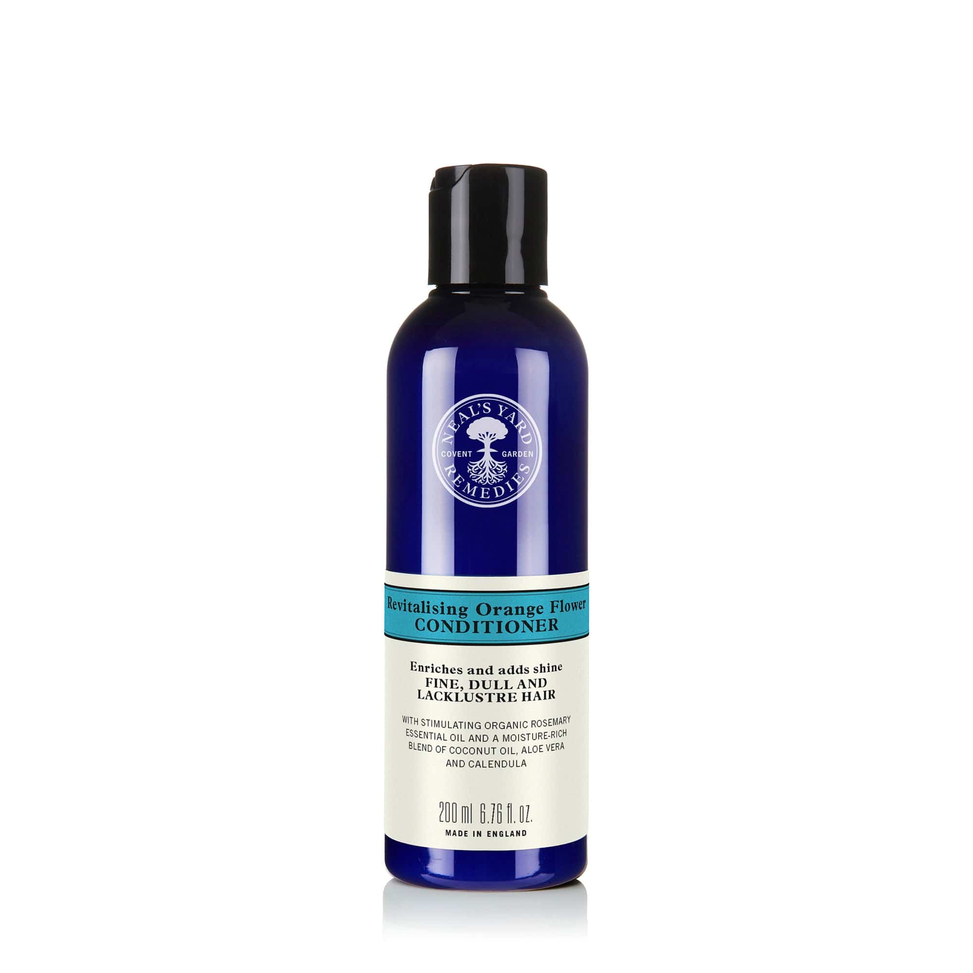 Neal's Yard Remedies Orange Flower Revitalising Conditioner – 200ml, For Shine & Smoothness, Vegan