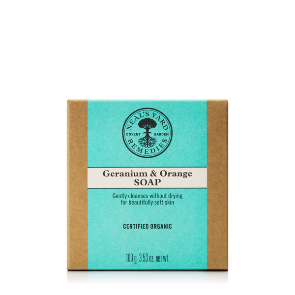 Neal's Yard Remedies Geranium and Orange Soap 100g