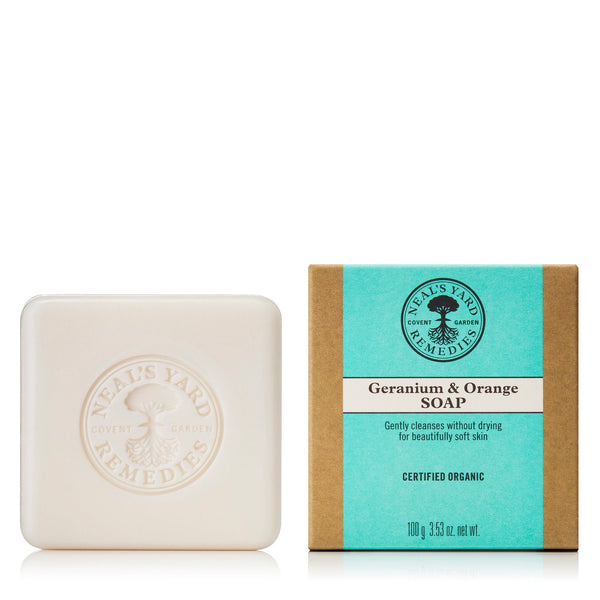 Neal's Yard Remedies Geranium and Orange Soap 100g