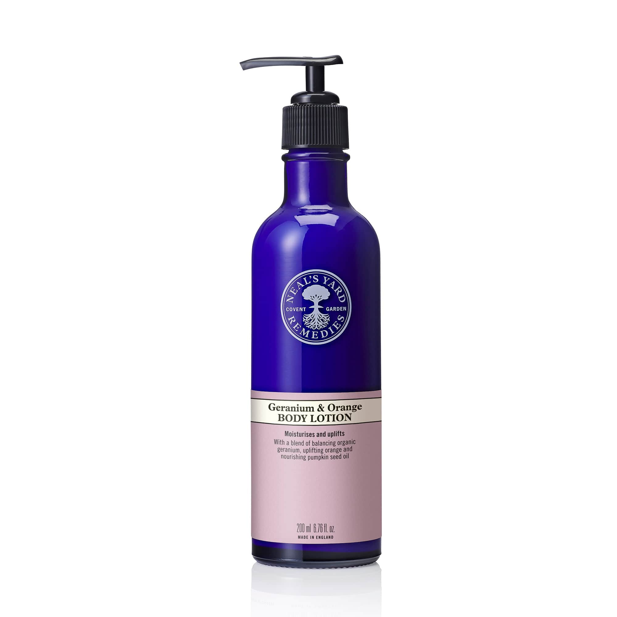 Neal's Yard Remedies Geranium & Orange Body Lotion 200ml