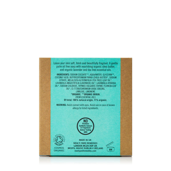 Neal's Yard Remedies Lavender and Tea Tree Soap 100g