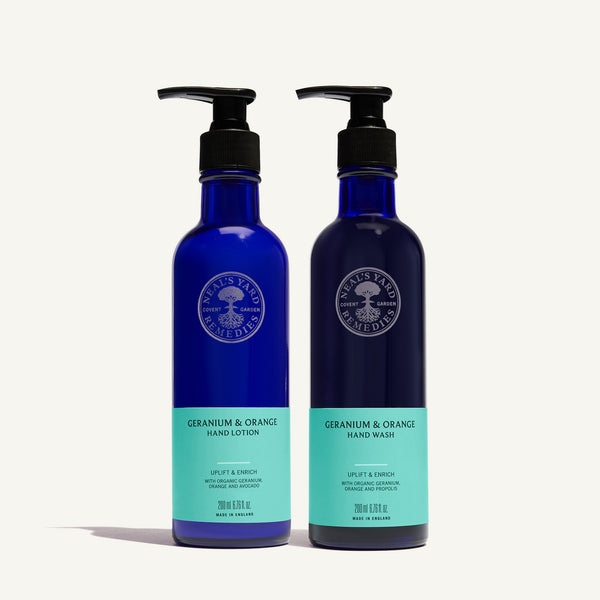 Geranium & Orange Hand Care Duo