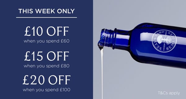 £10 off when you spend £60