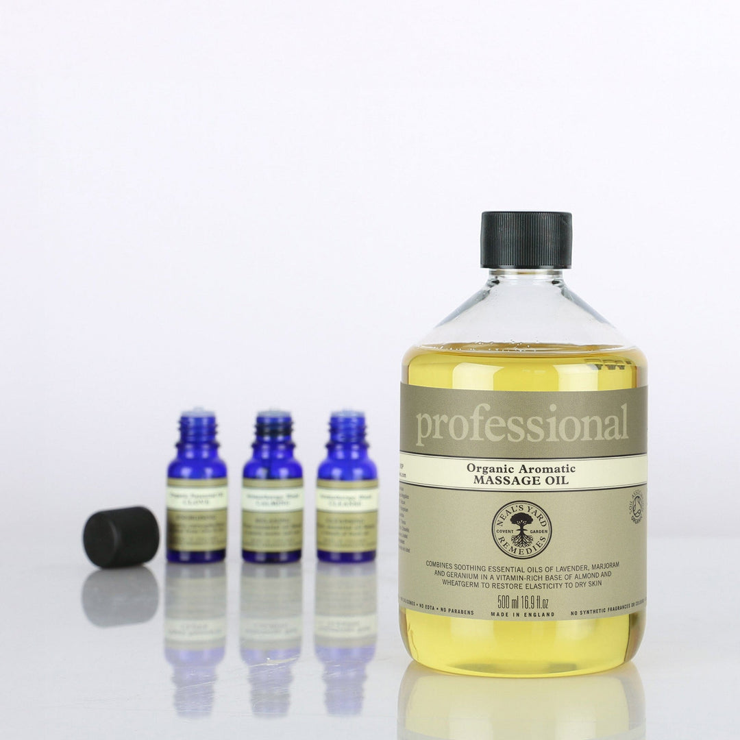 Neal's Yard Remedies Aromatherapy Professional Range Organic Aromatic Massage Oil 500ml