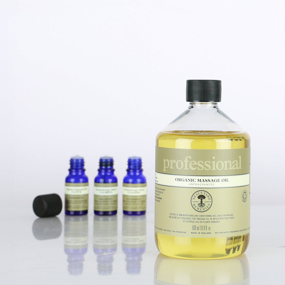 Neal's Yard Remedies Aromatherapy Professional Range Organic Massage Oil 500ml