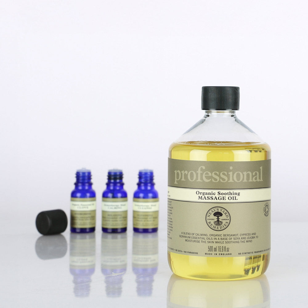 Neal's Yard Remedies Aromatherapy Professional Range Organic Soothing Massage Oil 500ml