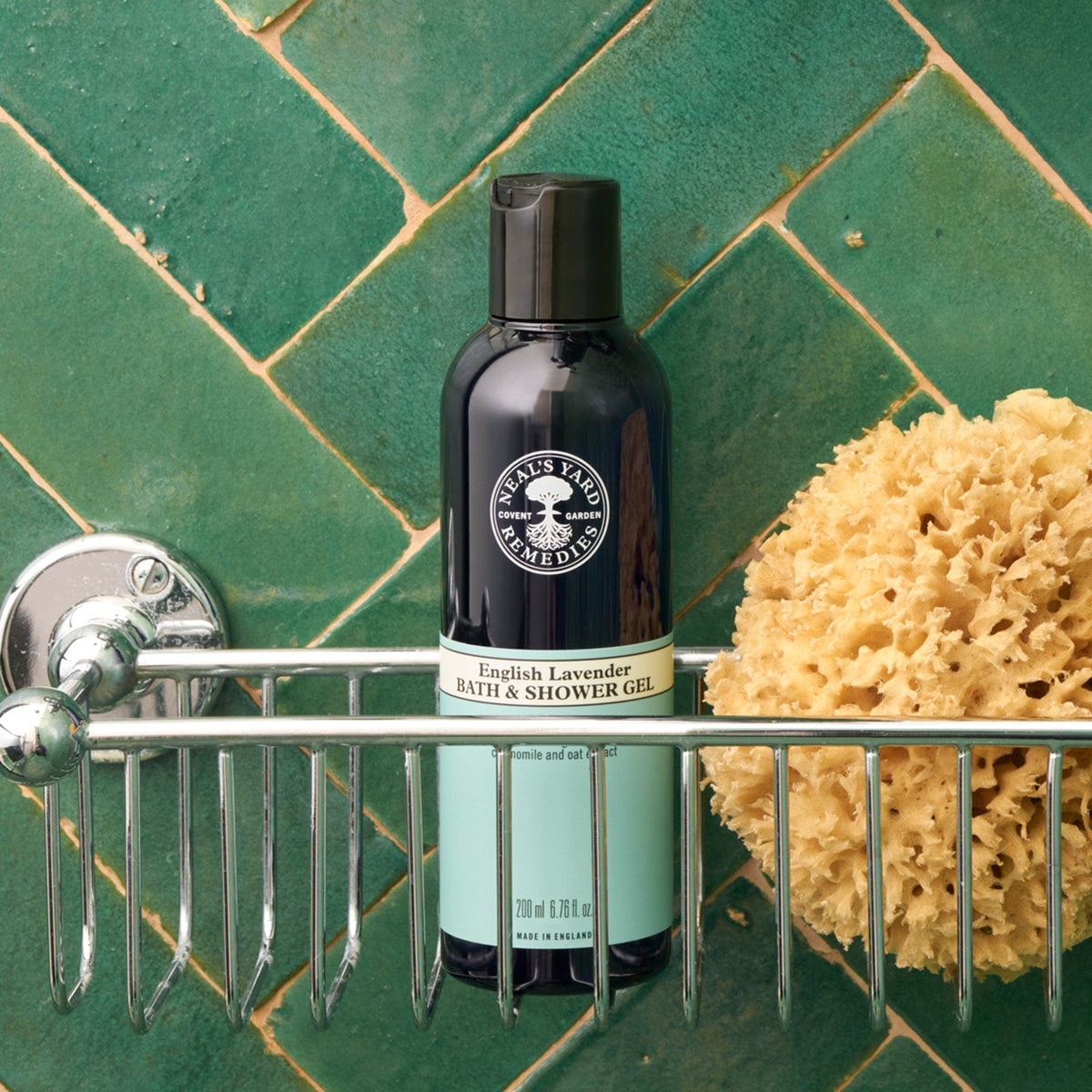 English Lavender Bath & Shower Gel 200ml, view 2
