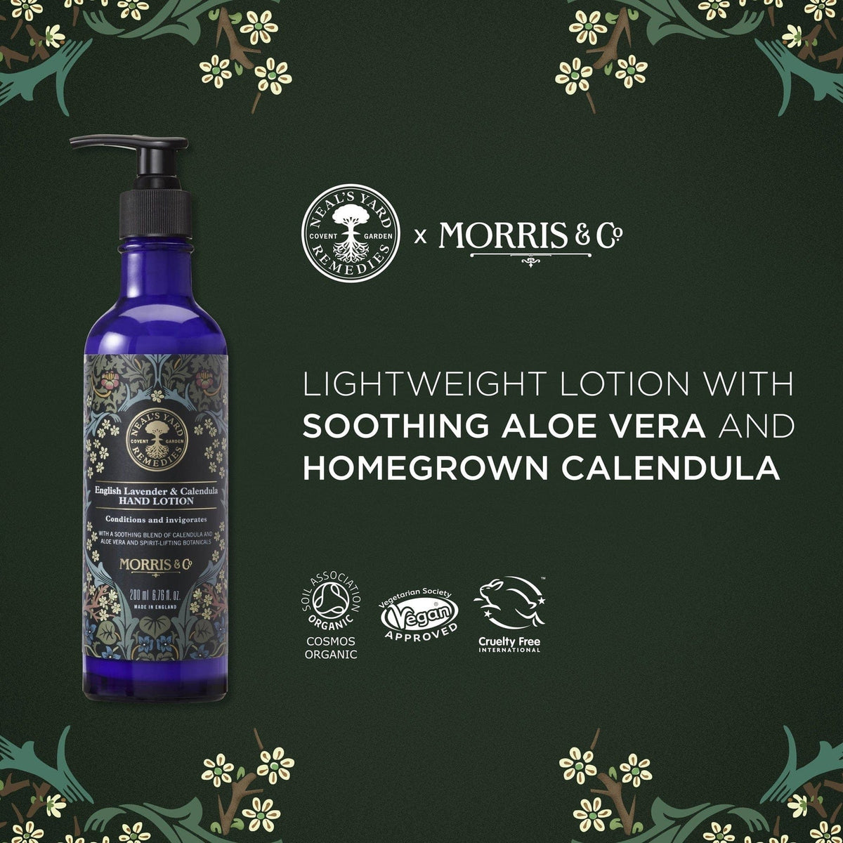 English Lavender & Calendula Hand Lotion 200ml, view 3