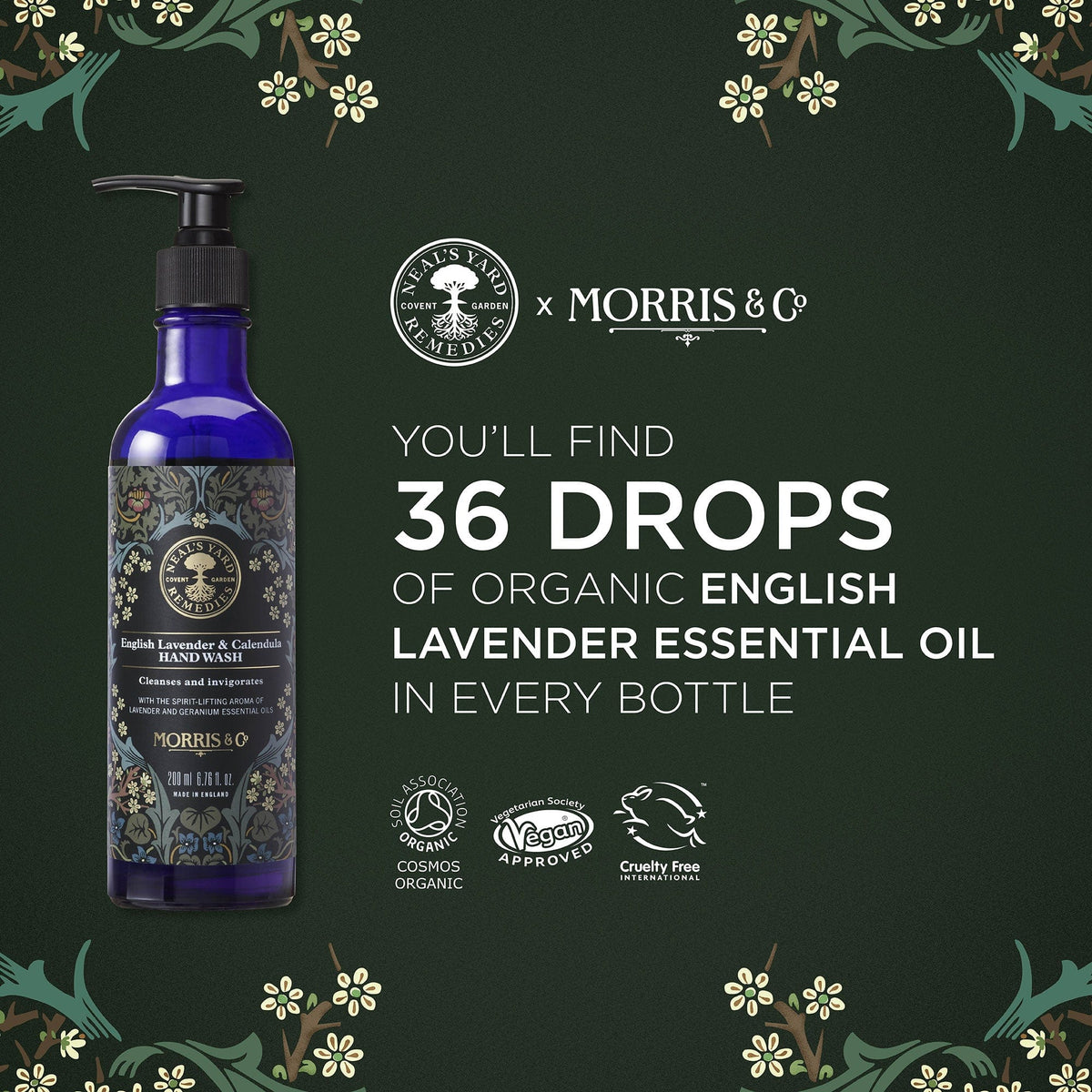 English Lavender & Calendula Hand Wash 200ml, view 3
