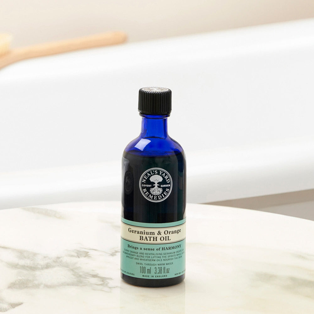 Neal's Yard Remedies Bodycare Geranium & Orange Bath Oil 100ml