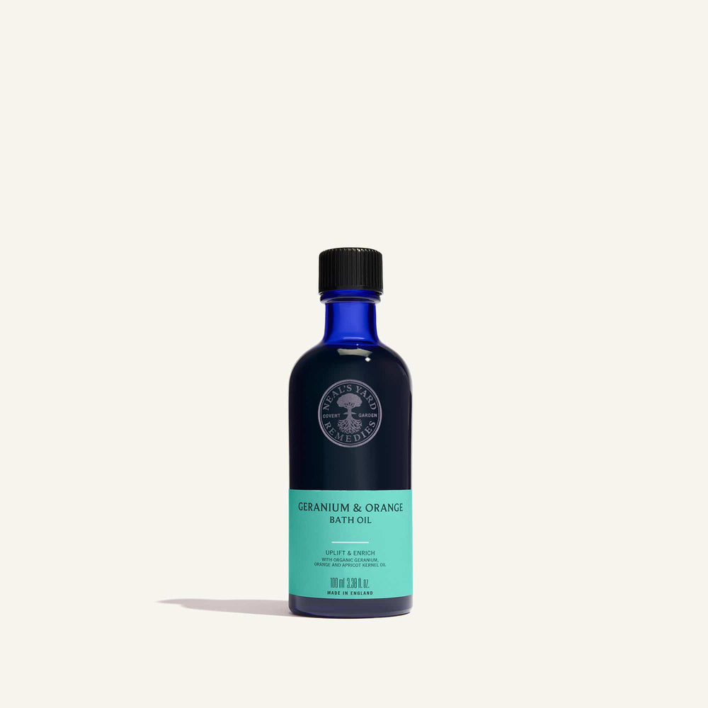Neal's Yard Remedies Bodycare Geranium & Orange Bath Oil 100ml