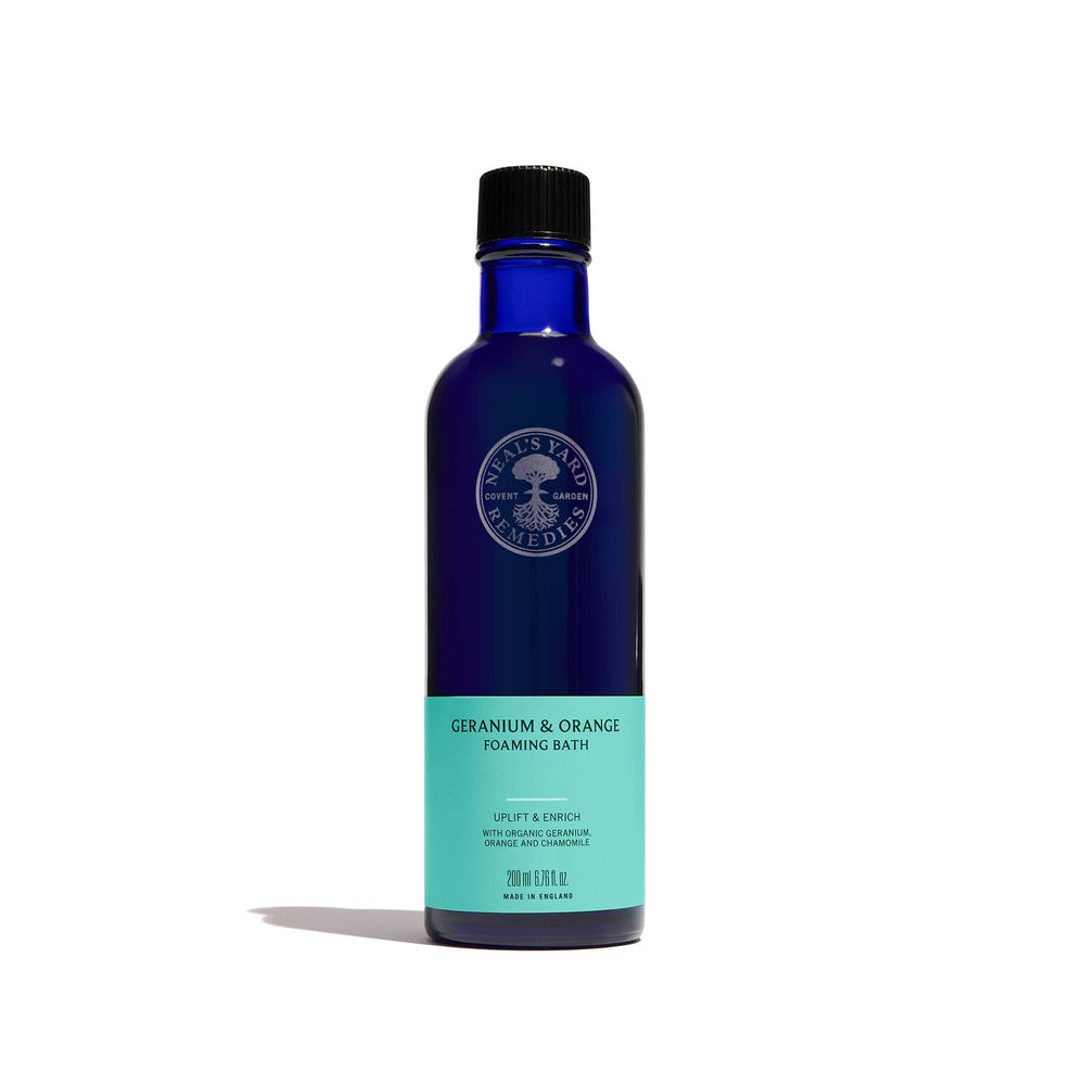 Neal's Yard Remedies Bodycare Geranium & Orange Foaming Bath 200ml