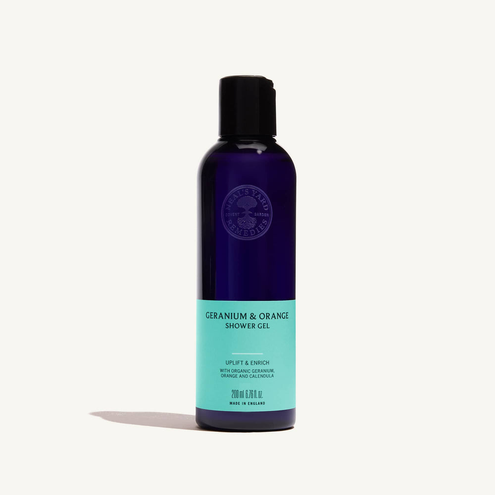 Neal's Yard Remedies Bodycare Geranium & Orange Shower Gel 200ml