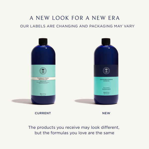 Neal's Yard Remedies Bodycare Geranium & Orange Shower Gel 950ml