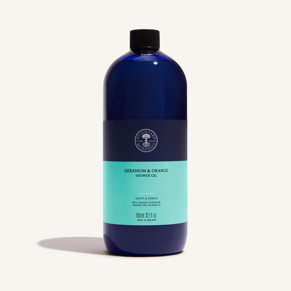 Neal's Yard Remedies Bodycare Geranium & Orange Shower Gel 950ml