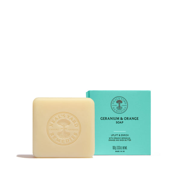 Neal's Yard Remedies Bodycare Geranium & Orange Soap 100g