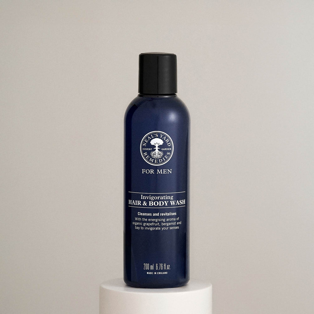 Neal's Yard Remedies Bodycare Invigorating Hair & Body Wash For Men 200ml
