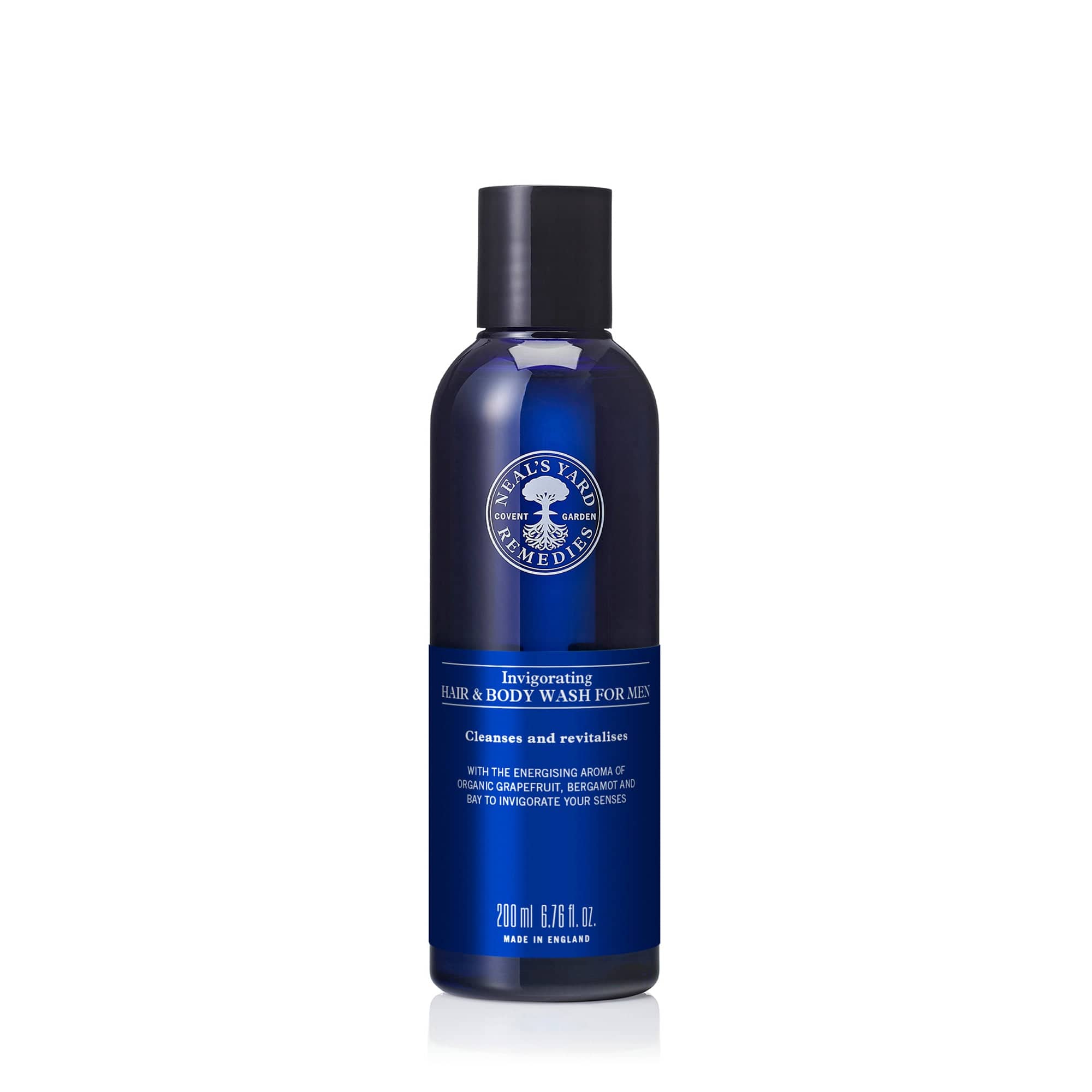 Neal's Yard Remedies Bodycare Invigorating Hair & Body Wash For Men 200ml