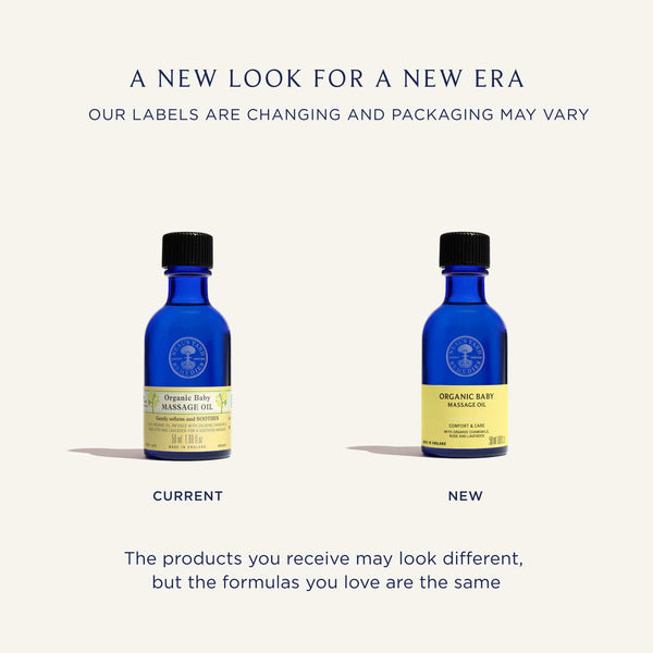 Neal's Yard Remedies Bodycare Organic Baby Massage Oil 50ml