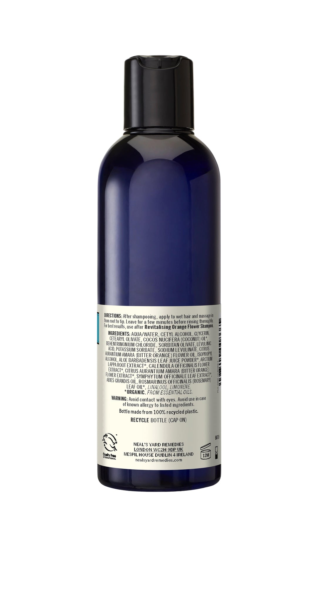 Neal's Yard Remedies Bodycare Revitalising Orange Flower Conditioner 200ml