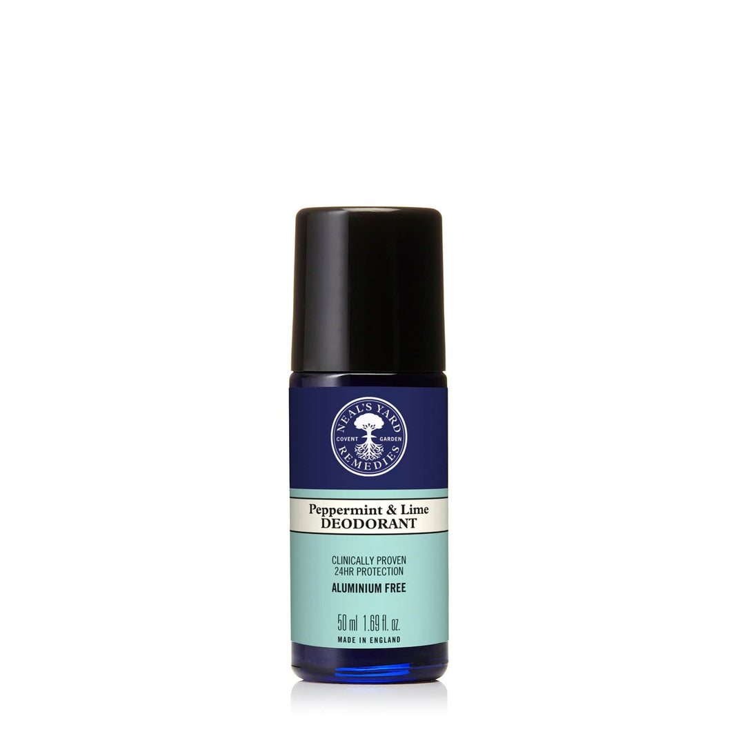 Neal's Yard Remedies Bodycare Roll On Deodorant Peppermint & Lime 50ml