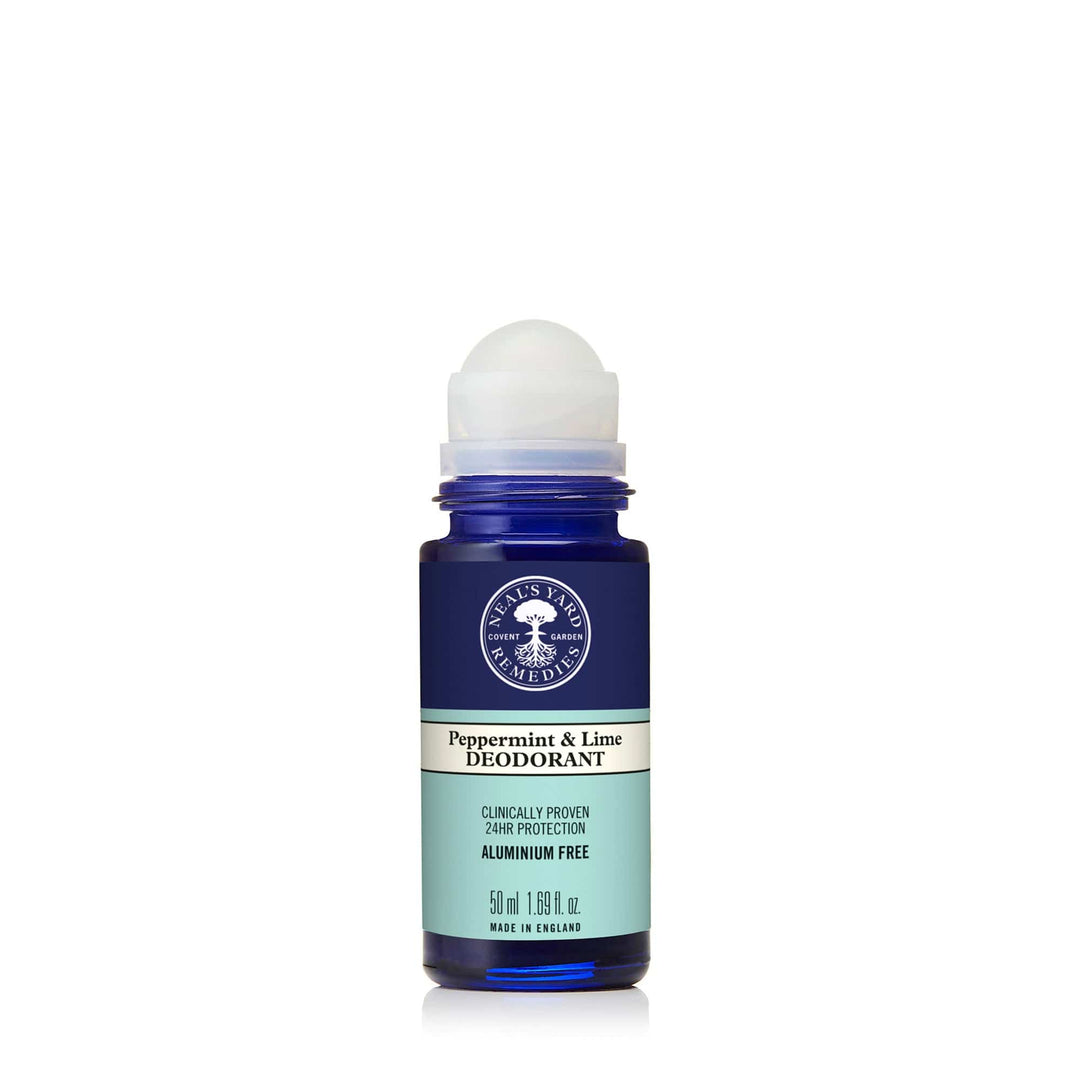 Neal's Yard Remedies Bodycare Roll On Deodorant Peppermint & Lime 50ml