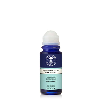 Neal's Yard Remedies Bodycare Roll On Deodorant Peppermint & Lime 50ml