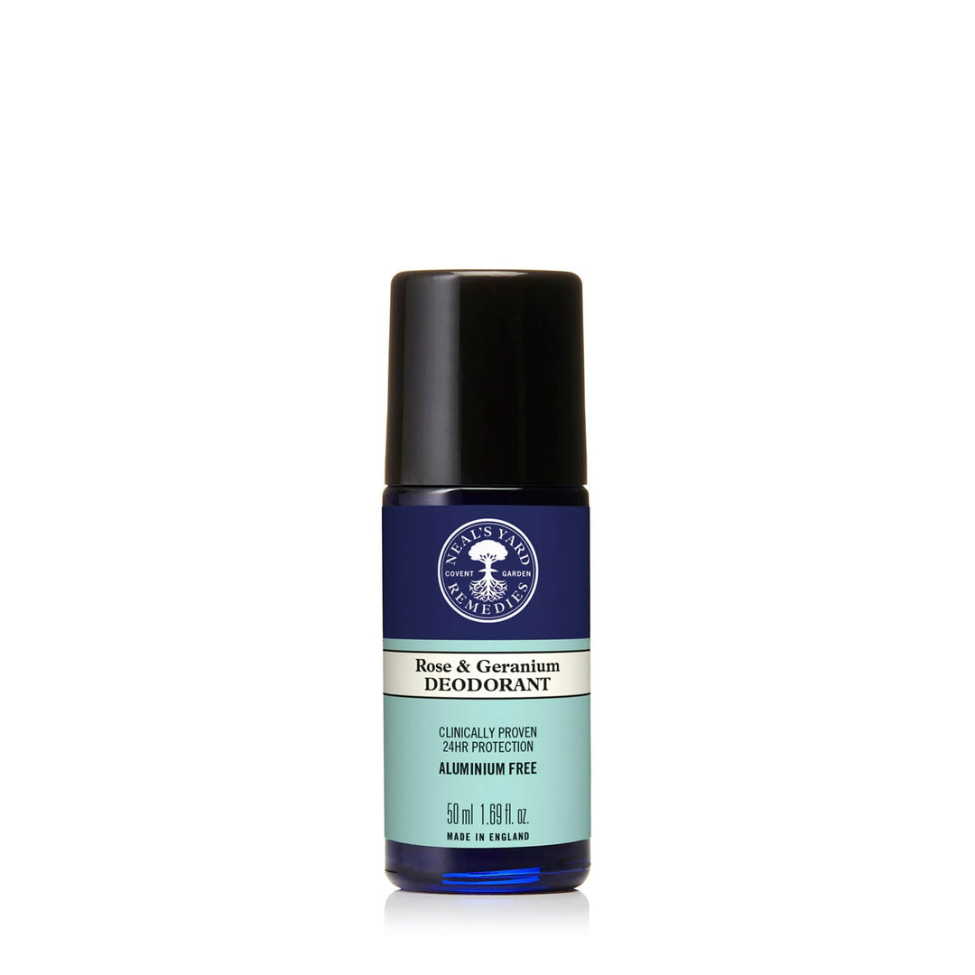 Neal's Yard Remedies Bodycare Roll On Deodorant Rose & Geranium 50ml