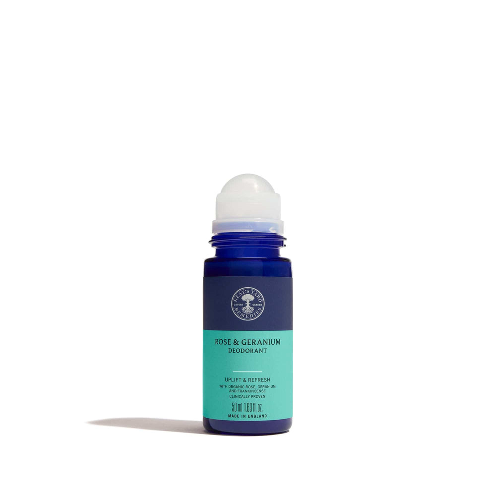 Neal's Yard Remedies Bodycare Roll On Deodorant Rose & Geranium 50ml