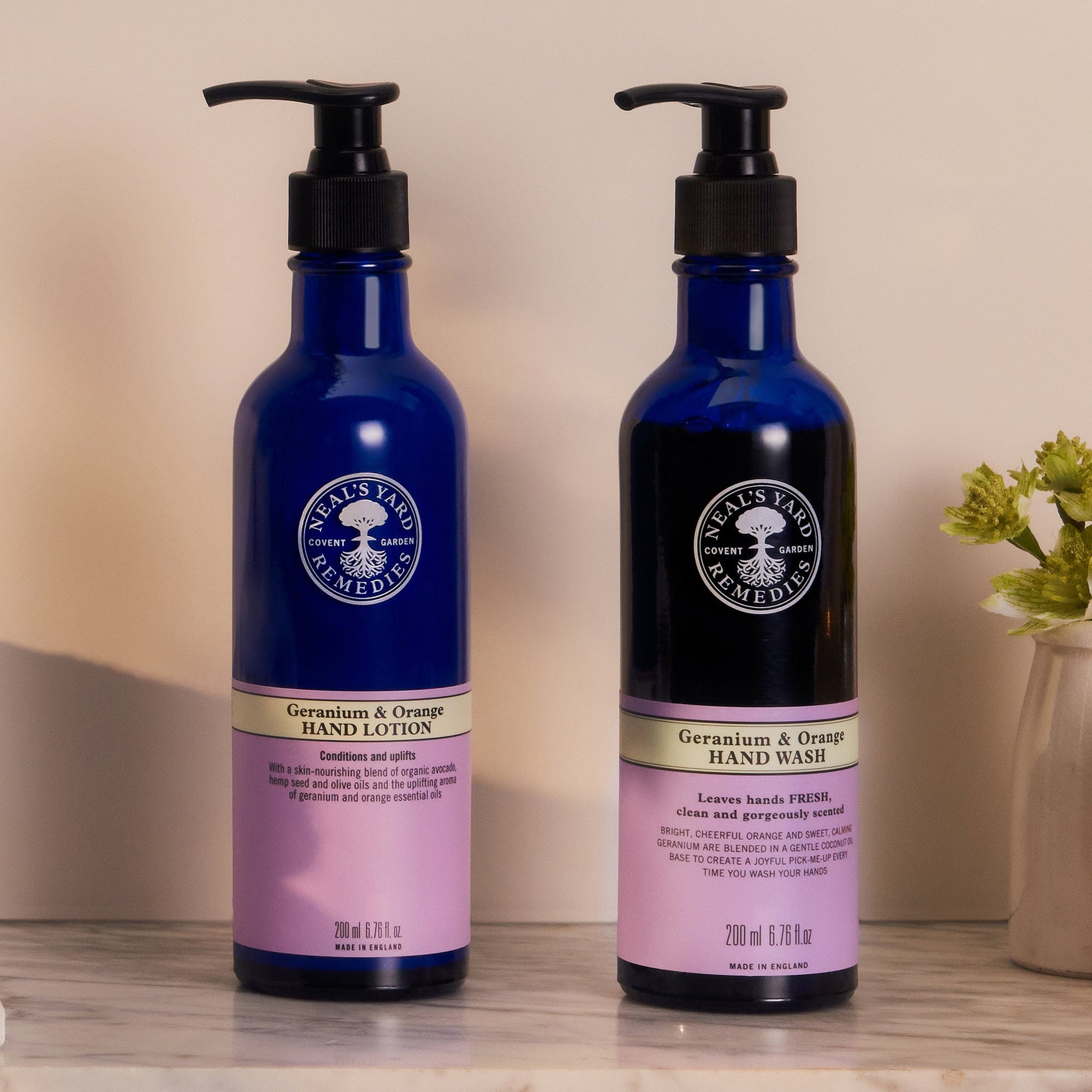 Geranium & Orange Hand Care Duo