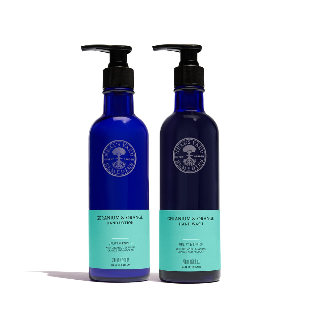 Neal's Yard Remedies Bundles Geranium & Orange Hand Care Duo