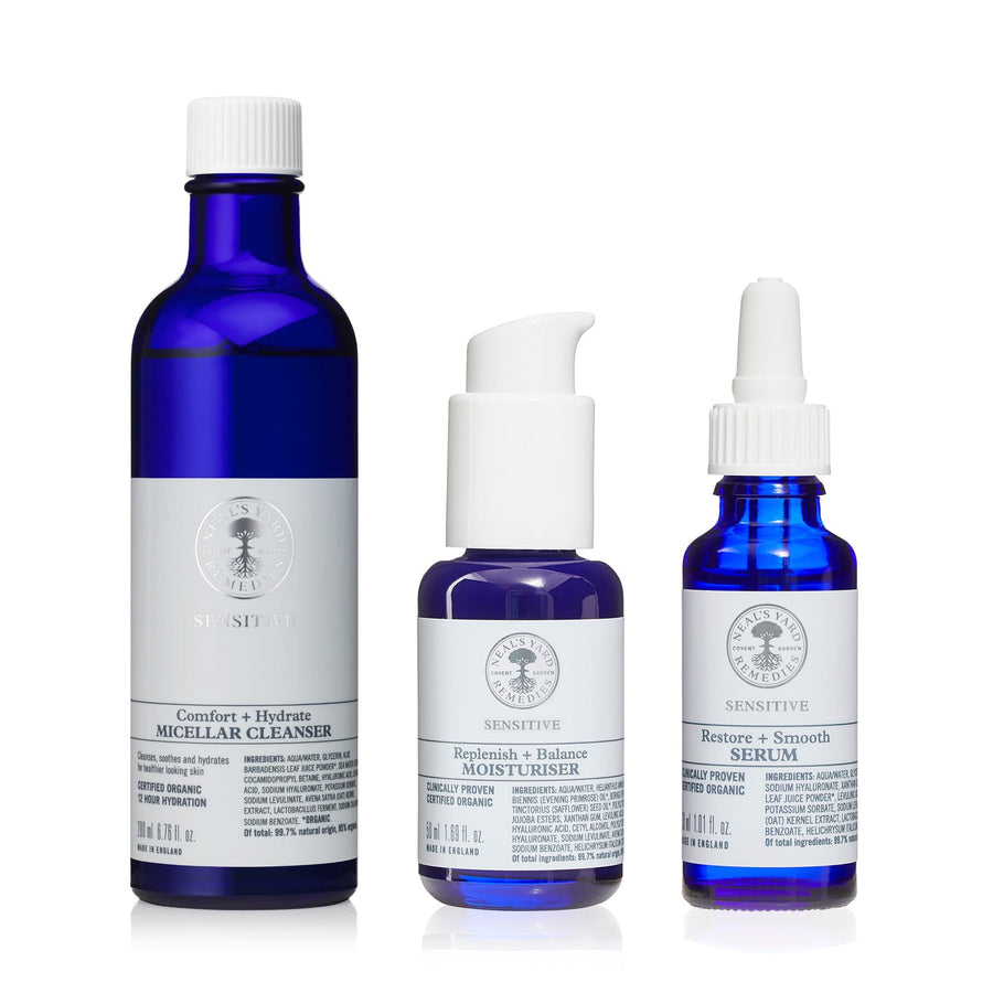 Neal's Yard Remedies Sensitive Skin Routine