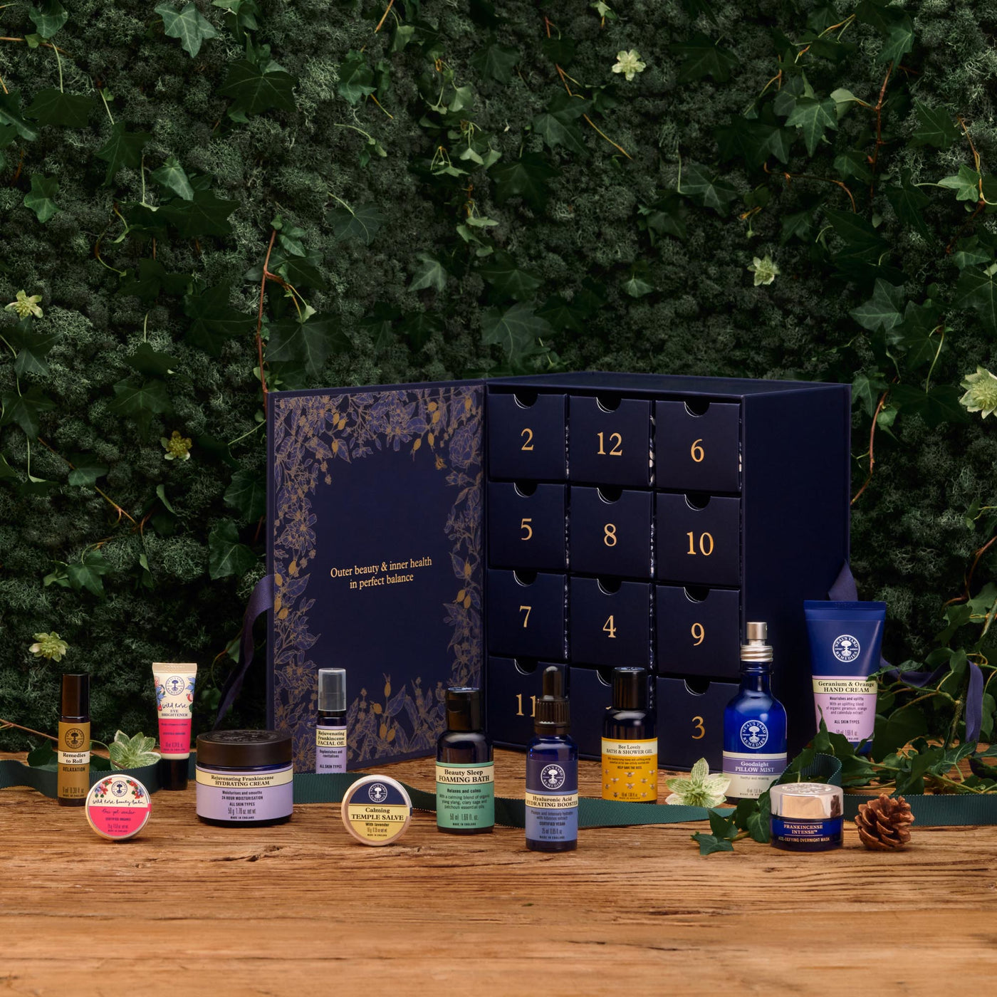 Neal's Yard Remedies Christmas Gifts 12 Days of Beauty & Wellbeing Calendar - Back In Stock
