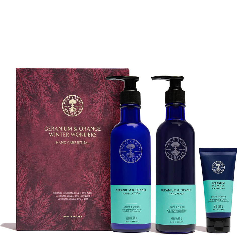Neal's Yard Remedies Christmas Gifts Geranium & Orange Winter Wonders