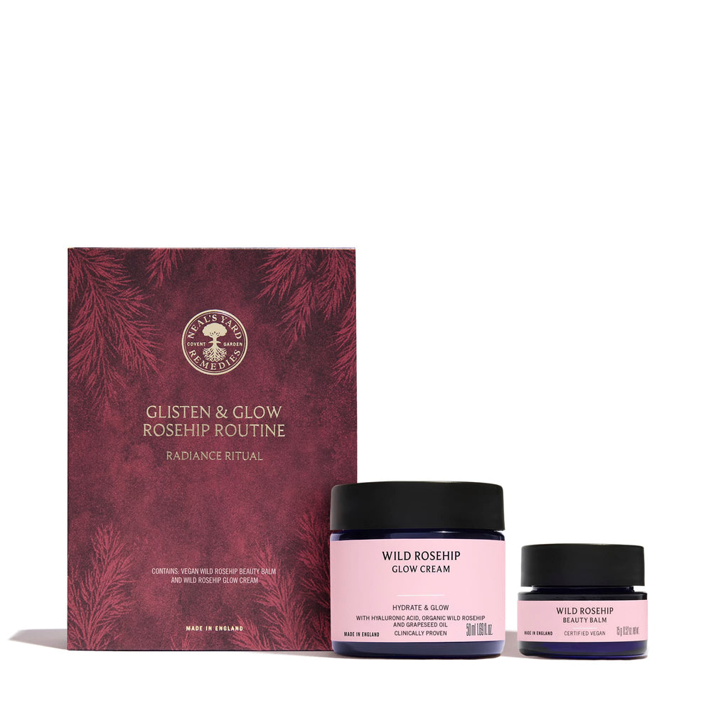 Neal's Yard Remedies Christmas Gifts Glisten & Glow Rosehip Routine