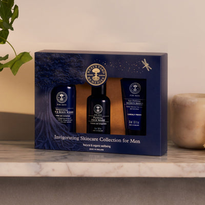 Neal's Yard Remedies Christmas Gifts Invigorating Skincare Set for Men