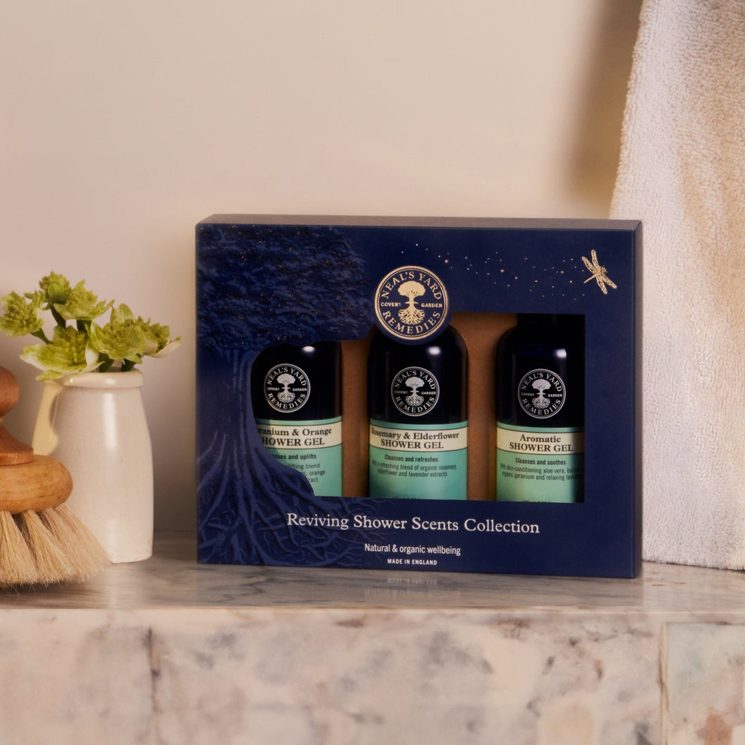 Neal's Yard Remedies Christmas Gifts Reviving Shower Scents Collection
