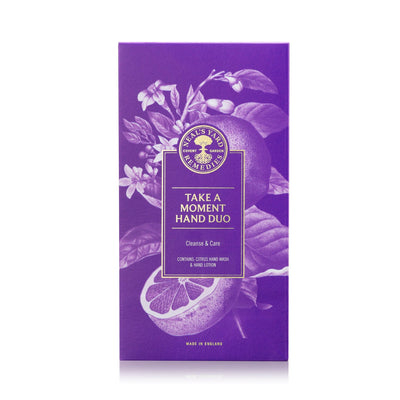 Neal's Yard Remedies Christmas Gifts Take a Moment Hand Duo | Citrus