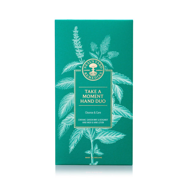Neal's Yard Remedies Christmas Gifts Take A Moment Hand Duo | Garden Mint & Bergamot