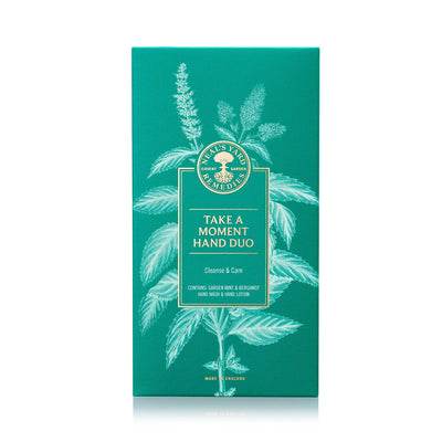 Neal's Yard Remedies Christmas Gifts Take A Moment Hand Duo | Garden Mint & Bergamot