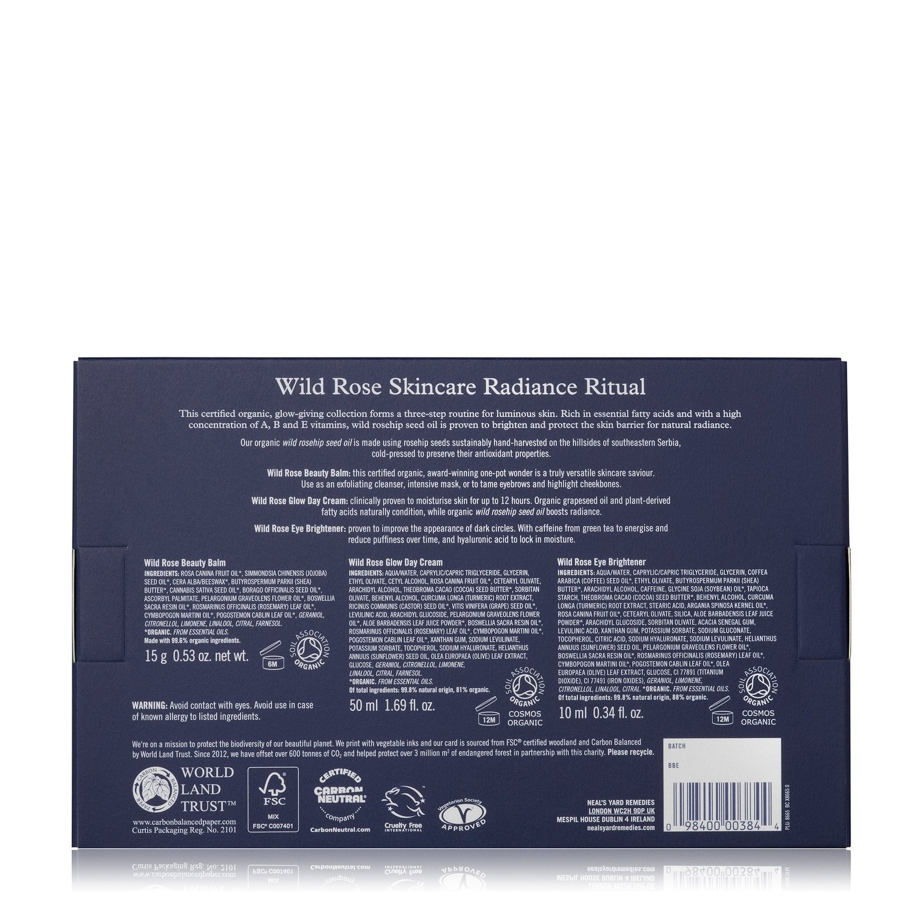Rose Ritual Wild Rose Skincare Radiance Ritual – Neal's Yard Remedies