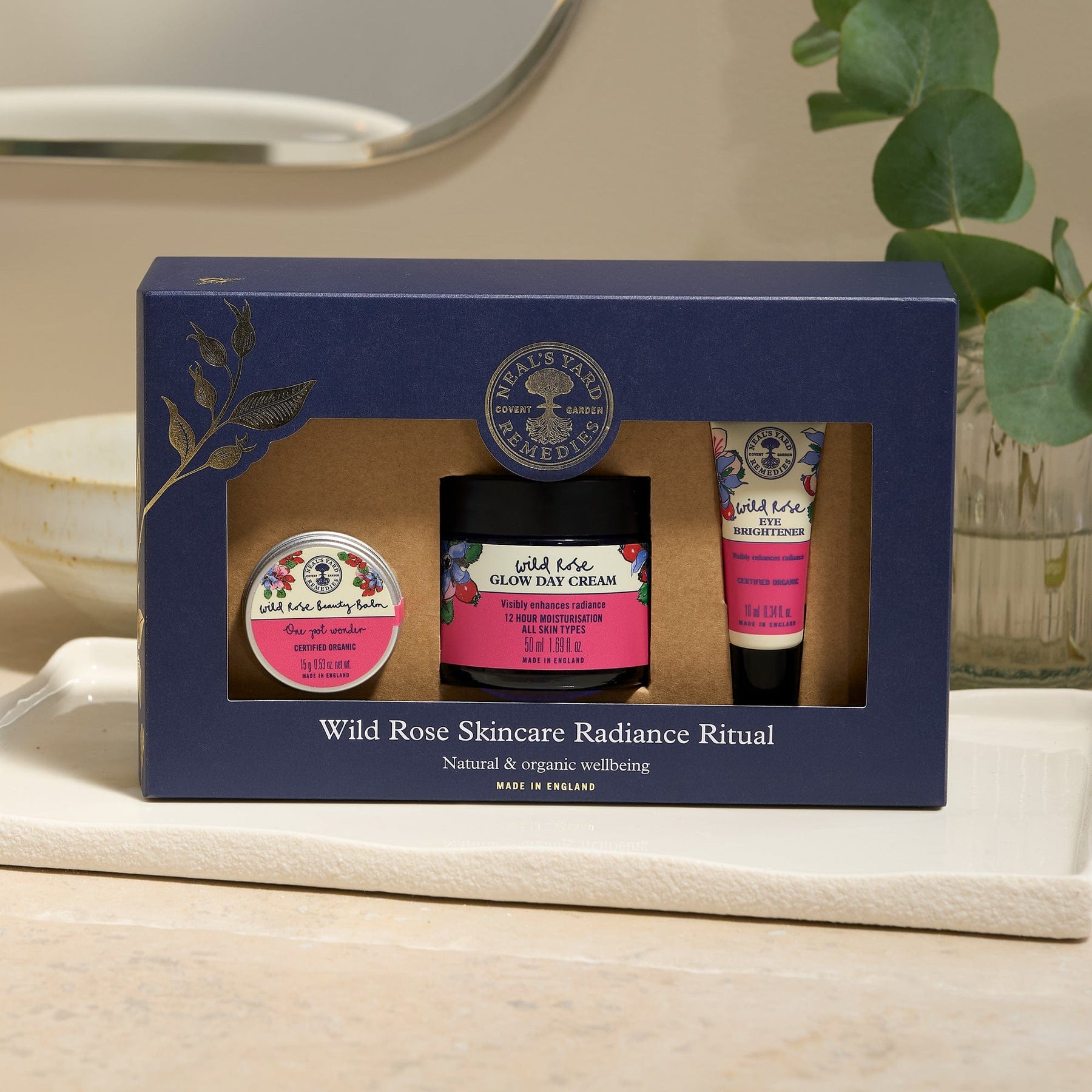 Rose Ritual Wild Rose Skincare Radiance Ritual – Neal's Yard Remedies