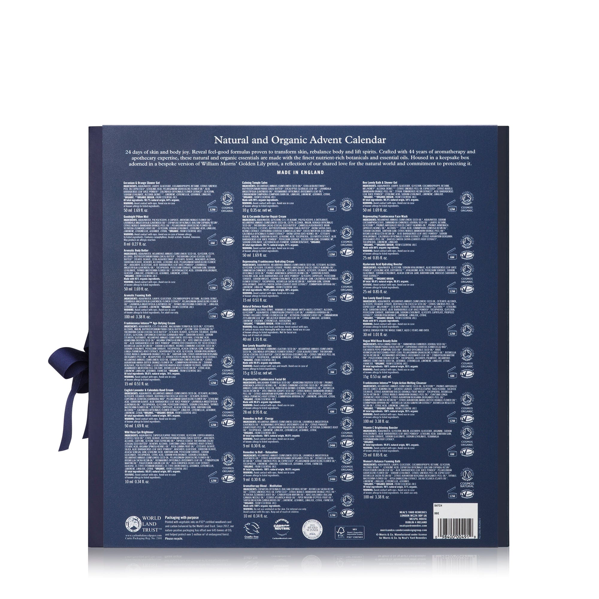 Natural & Organic Advent Calendar