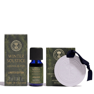 nyr-uk product Winter Solstice Aroma Blend and Ceramic Diffuser