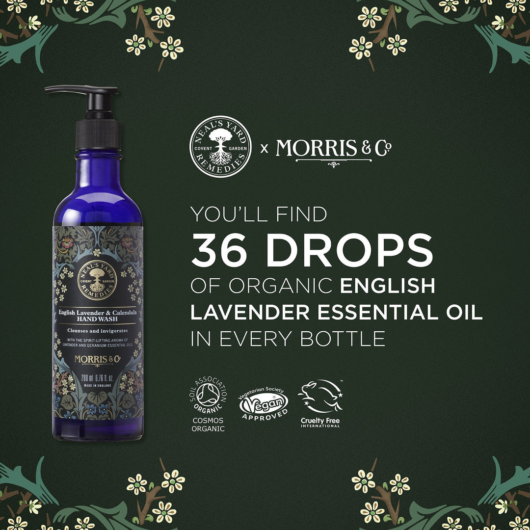 Neal's Yard Remedies Skincare English Lavender & Calendula Hand Wash 200ml