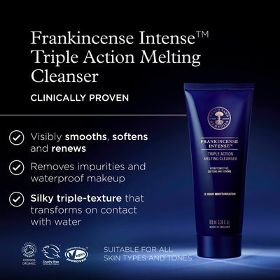 Neal's Yard Remedies Skincare Frankincense Intense™ Triple Action Melting Cleanser 100ml