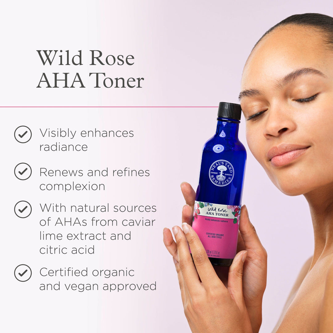 Neal's Yard Remedies Skincare Wild Rose AHA Toner 200ml